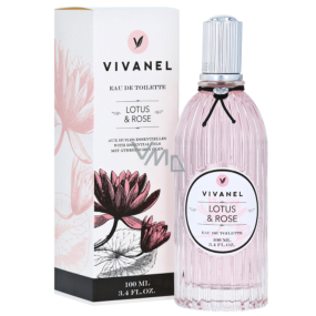 Vivian Gray Vivanel Lotus & Rose luxusné toaletná voda s esenciálnymi olejmi pre ženy 100 ml