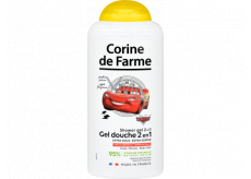 Corine de Farmu Autá 2v1 šampón na vlasy a sprchový gél pre deti 300 ml