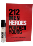 Carolina Herrera 212 Men Heroes toaletná voda pre mužov 1,5 ml s rozprašovačom, vialka