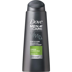 Dove Men + Care Fresh Clean 2v1 šampón a kondicionér pre mužov 400 ml