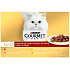 Gourmet Gold Multipack hovädzie, morčacie, kačacie, kuracie, pečeň, losos konzerva pre dospelé mačky 12 x 85 g