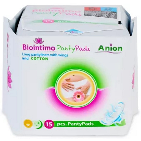 Biointimo Panty Pads Anion denné hygienické vložky 15 kusov