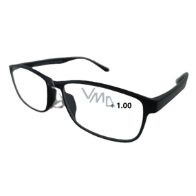 Berkeley Dioptrické okuliare na čítanie +1 plastové čierne 1 kus MC2269