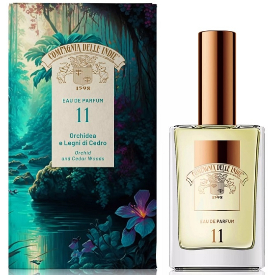 Compagnia Delle Indie 11 Orchidea a cédrové drevo parfumovaná voda pre ženy 75 ml