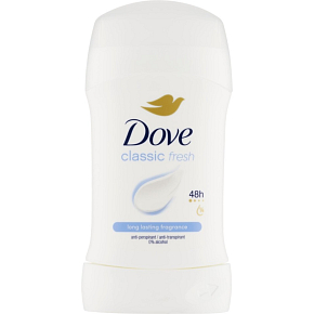 Dove tuhý antiperspirant Classic Fresh 50ml