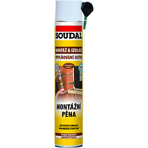 Soudal montážna pena, rozpínavá, trubičková, 300 ml
