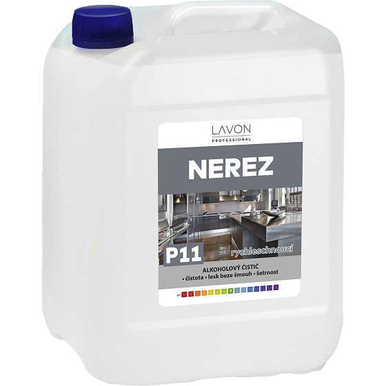 Lavon čistič na nerez alkoholový, 5L