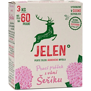 JELEN PRACÍ PRÁŠOK 60 DÁVOK ŠEŘÍK BOX 3 KG 9375