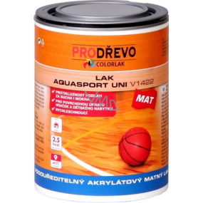 Colorlak Lak Aquasport Uni V1422 Mat vodouriediteľný akrylátový matný lak 0,6 l