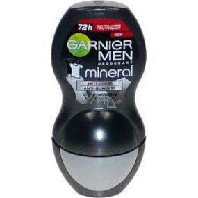 Garnier Men Mineral Neutralizer 72h Non-stop guličkový antiperspirant dezodorant roll-on pre mužov 50 ml