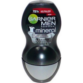 Garnier Men Mineral Neutralizer 72h Non-stop guličkový antiperspirant dezodorant roll-on pre mužov 50 ml