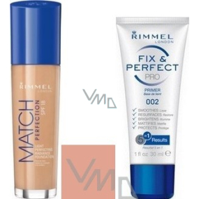Rimmel London Match Perfection make-up 300 30 ml + báza pod make-up 30 ml