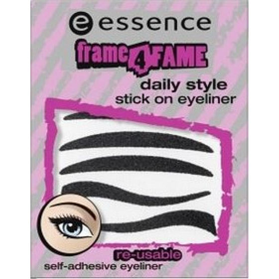 Essence Frame for Fame Daily Style Stick On Eyeliner nalepovacie očné linky 3páry
