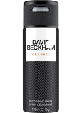David Beckham Classic deodorant sprej pre mužov 150 ml
