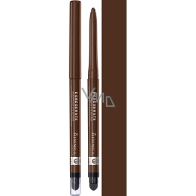 Rimmel London Exaggerate automatická vodeodolná ceruzka na oči 212 Rich Brown 0,28 g