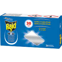 Raid náhradné polštárky náplň do elektrického odpařovača, 30 ks