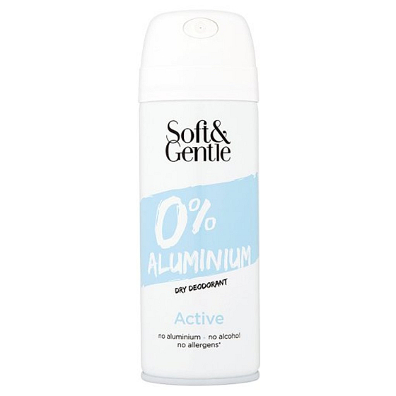 Soft & Gentle Active Zelený čaj Antiperspirant dezodorant sprej pre ženy 150 ml