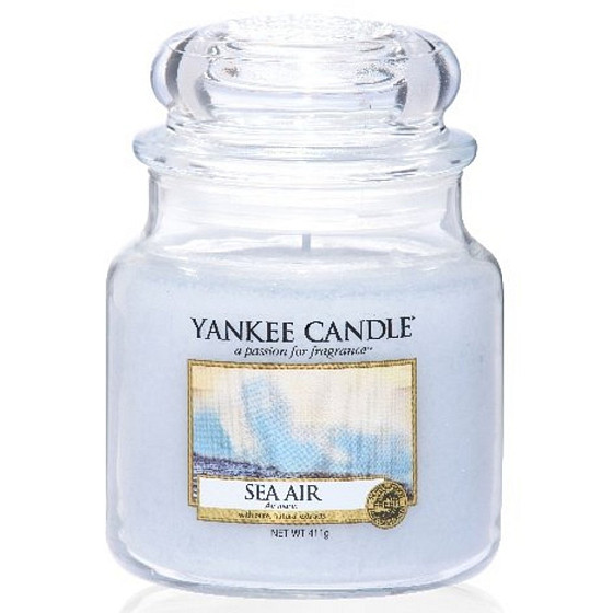 Yankee Candle Sea Air - Morský vzduch vonná sviečka Classic strednej sklo 411 g