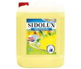Sidolux Universal Soda Svieži citrón čistiaci prostriedok na všetky umývateľné povrchy a podlahy 5 l