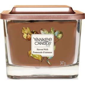 Yankee Candle Harvest Walk - Zber sójová vonná sviečka Elevation stredné sklo 3 knôty 347 g