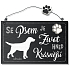 Nekupto Pets drevený nápis Labrador 155 x 98 x 5 mm
