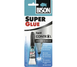 Bison Super Glue Control univerzálne sekundové tekuté lepidlo 3 g