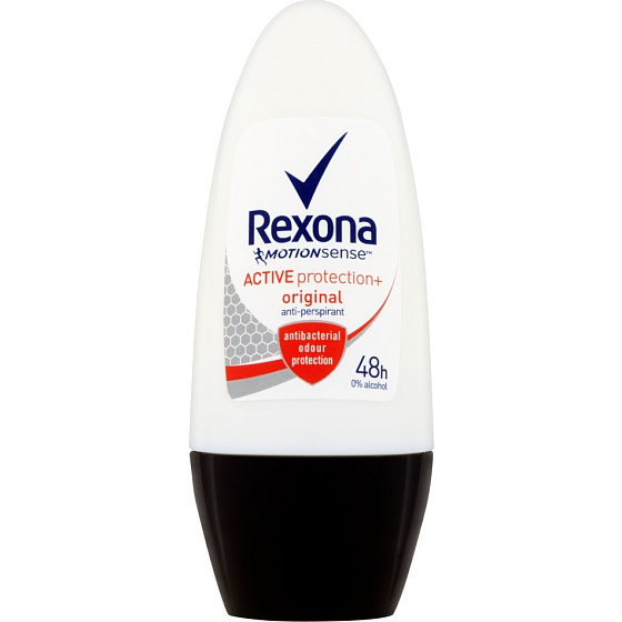 Rexona Active Shield guličkový antiperspirant dezodorant roll-on pre ženy 50 ml