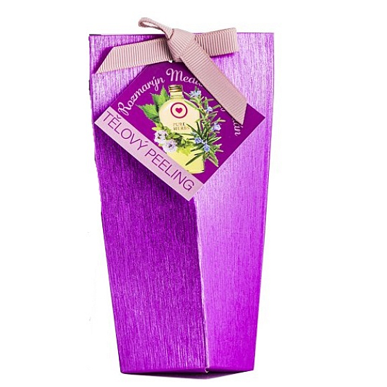 Moje Wellness telový peeling s rozmarínom, medovkou a tymiánom 60 ml