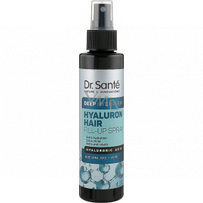 Dr. Santé Hyaluron Hair Hĺbkovo hydratačný sprej na vlasy pre suché, matné a lámavé vlasy 150 ml