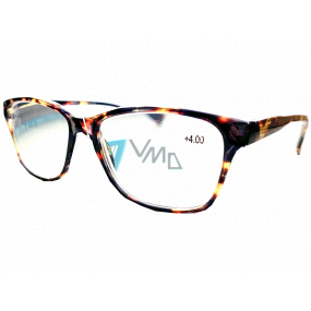 Berkeley dioptrické okuliare na čítanie +1,5 plastové modré hnedé 1 kus MC2224