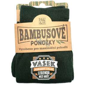 Albi Bambusové ponožky Vasek, veľkosť 39 - 46