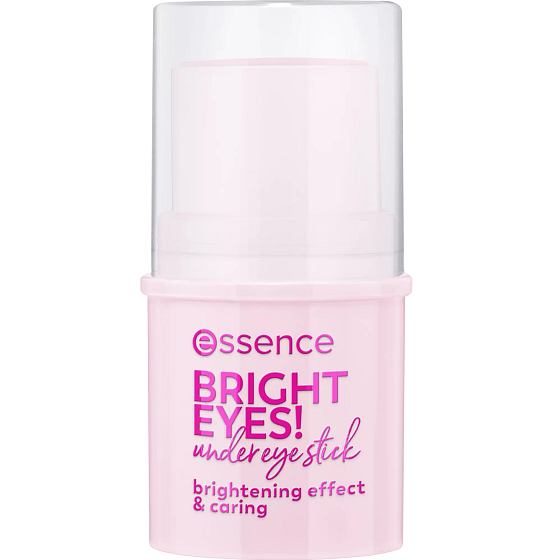 Essence Bright Eyes! tyčinka pod oči s vyživujícím složením pre rozjasnenú a omladenú pleť 01 Soft Rose 5,5 ml