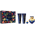 Versace Dylan Blue pour Femme parfumovaná voda 100 ml + telové mlieko 100 ml + sprchový gél 100 ml + parfumovaná voda 5 ml miniatúra, darčeková sada pre ženy