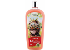 Bohemia Gifts Herbs Jahoda 3v1 sprchový gél, šampón a pena do kúpeľa pre deti 500 ml