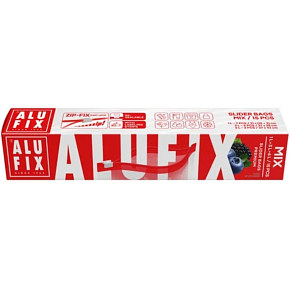 Alufix sáčky uzatvárateľné so zipsom mix 1 l + 3 l + 6 l, 15 ks