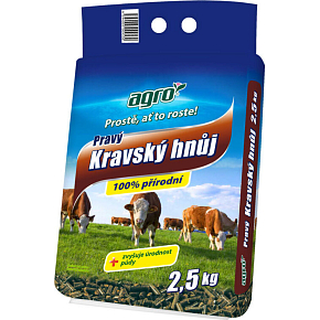 Agro kravský hnoj, 2,5 kg