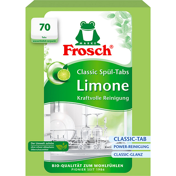 Frosch Eko Limetka tablety do umývačky, 70 ks