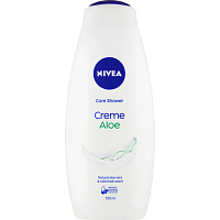 Nivea Creme Aloe starostlivý sprchový gél, 750 ml