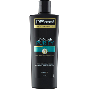 TRESemmé šampón pre mastné vlasy Hydrate & Purify, 400 ml