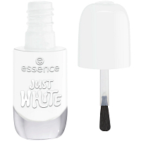 Essence lak na nechty Gel nail Colour 33 Just White, 8 ml
