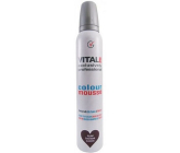 Vitale Exclusively Professional farbiace penové tužidlo s vitamínom E Plum - Švestka 200 ml