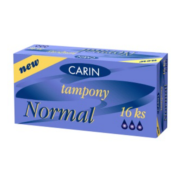 Carine Normal dámske tampóny 16 kusov