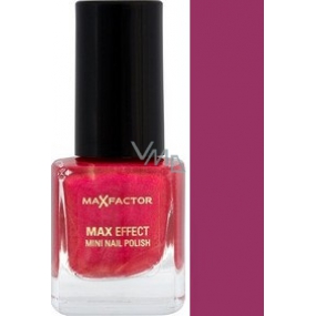 Max Factor Max Effect Mini Nail Polish lak na nechty 12 Diva Pink 4,5 ml