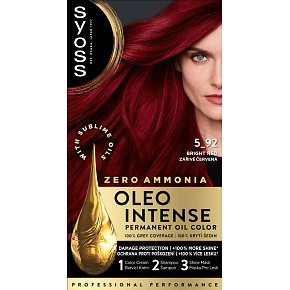 Syoss Oleo Intense olejová farba na vlasy 5-92 Žiarivo Červený