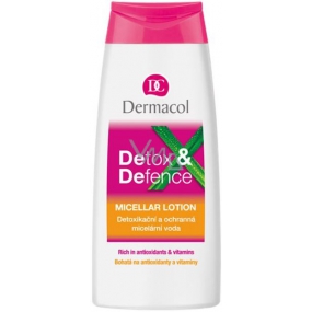 Dermacol Detox & Defence detoxikačné a ochranná micelárna voda 200 ml