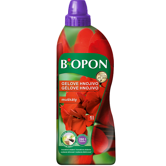 Bopon Muškáty hnojivo gélové 1 l