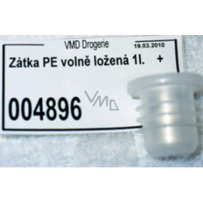 Zátka PE voľne ložená 1l
