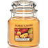 Yankee Candle Mango Peach Salsa - Salsa z manga a broskýň vonná sviečka Classic strednej sklo 411 g