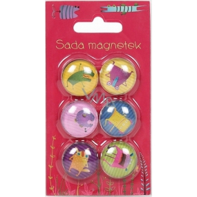 Albi Sada magnetov Príšerky 2,3 cm 6 kusov