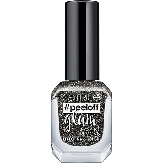Catrice Peeloff Glam Easy to Remove lak na nechty 04 Girls Bite Black 11 ml